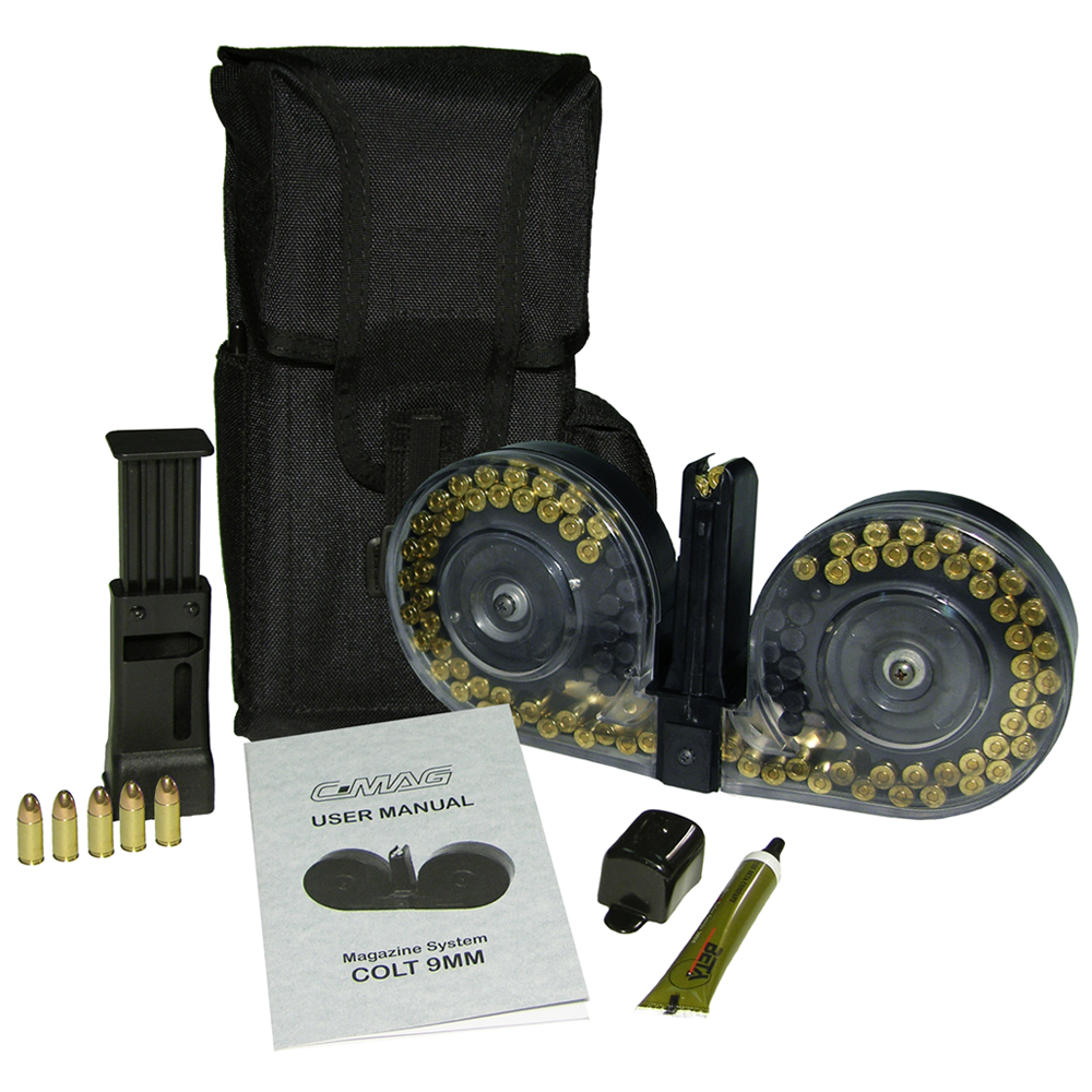 Beta 100 Round C Mag System Colt Clear With Black Pouch Available At